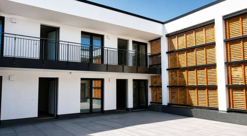 Erstbezug in Basdorf: 2-Zimmer- Wohnung mit Terrasse, Wärmepumpe und Aufzug, 16348 Wandlitz
