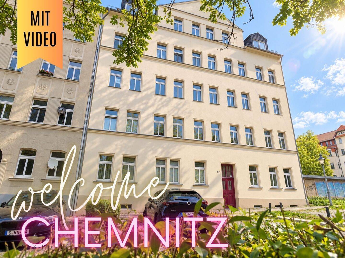 ++ schöne 3-Raum Wohnung – zentrumsnah | 69,4 m² – mit Tageslichtbad und Wanne ++, 9130 Chemnitz (Hilbersdorf Sonnenberg Yorckgebiet Zentrum)