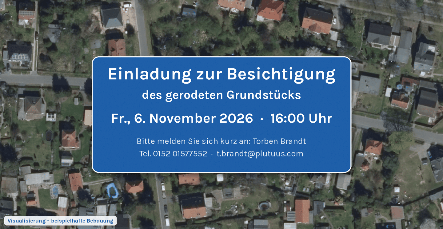 Großes Grundstück für zwei Familien, 14612 Falkensee