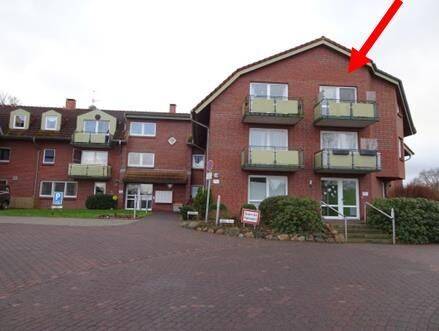 Fahrdorf/Schlei: Seniorengerechte 2 Zimmer Mietwohnung im 2.0G mit Schleiblick, Balkon und Aufzug., 24857 Fahrdorf