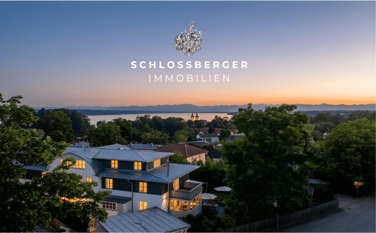 „WOHLFÜHLGARANTIE“: MODERNE ARCHITEKTENVILLA MIT SEE- UND BERGBLICK, 82327 Tutzing