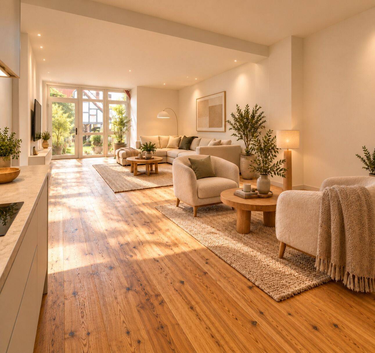Erstbezug: Elegante 3-Zimmer-EG-Wohnung (97 qm)in Horb-Bildechingen, 72160 Horb am Neckar