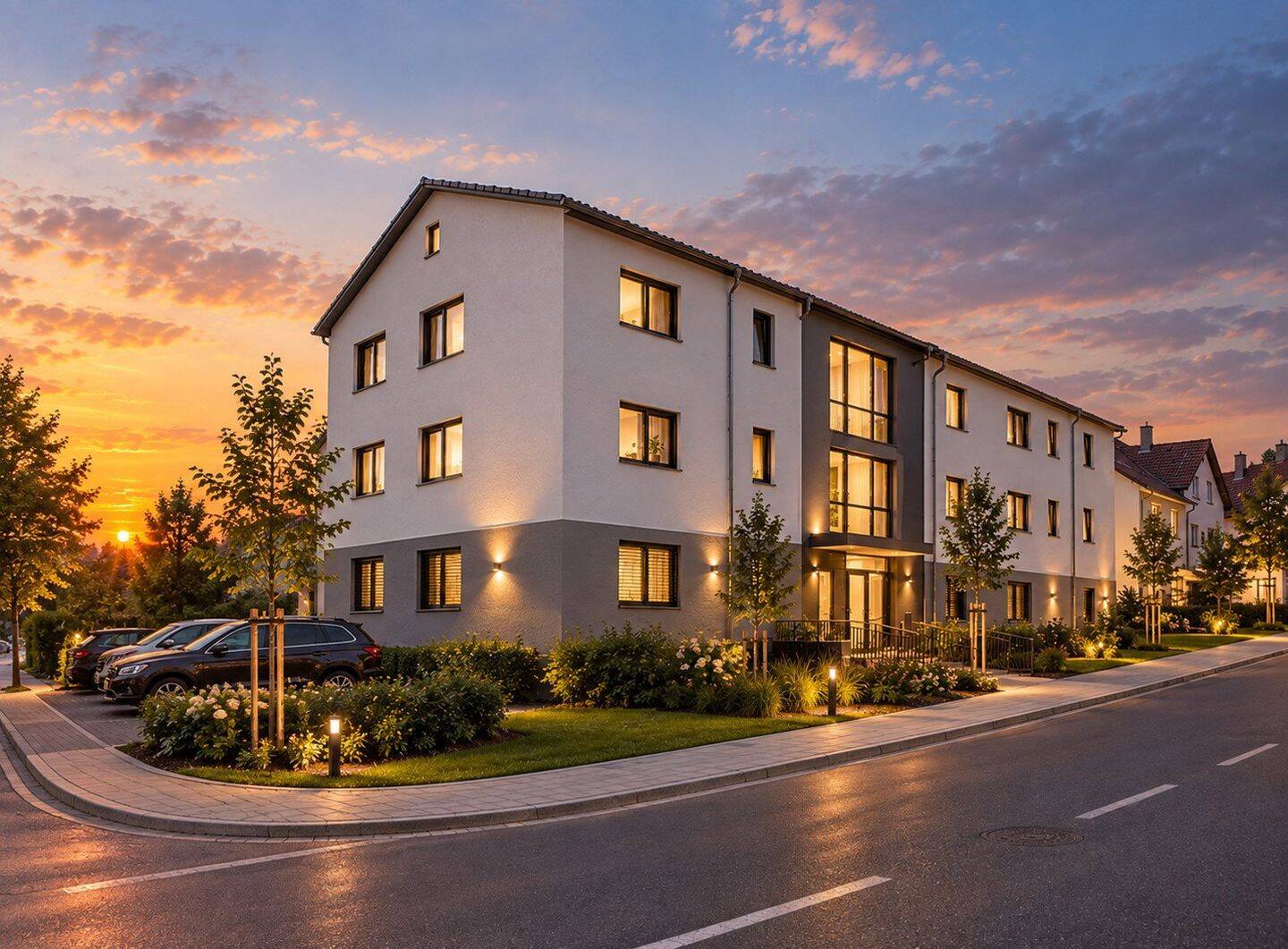 Neubau als Erstbezug in Wangen: Barrierefrei, Erdwärme-Kühlung, Balkon & Tiefgarage, 73117 Wangen