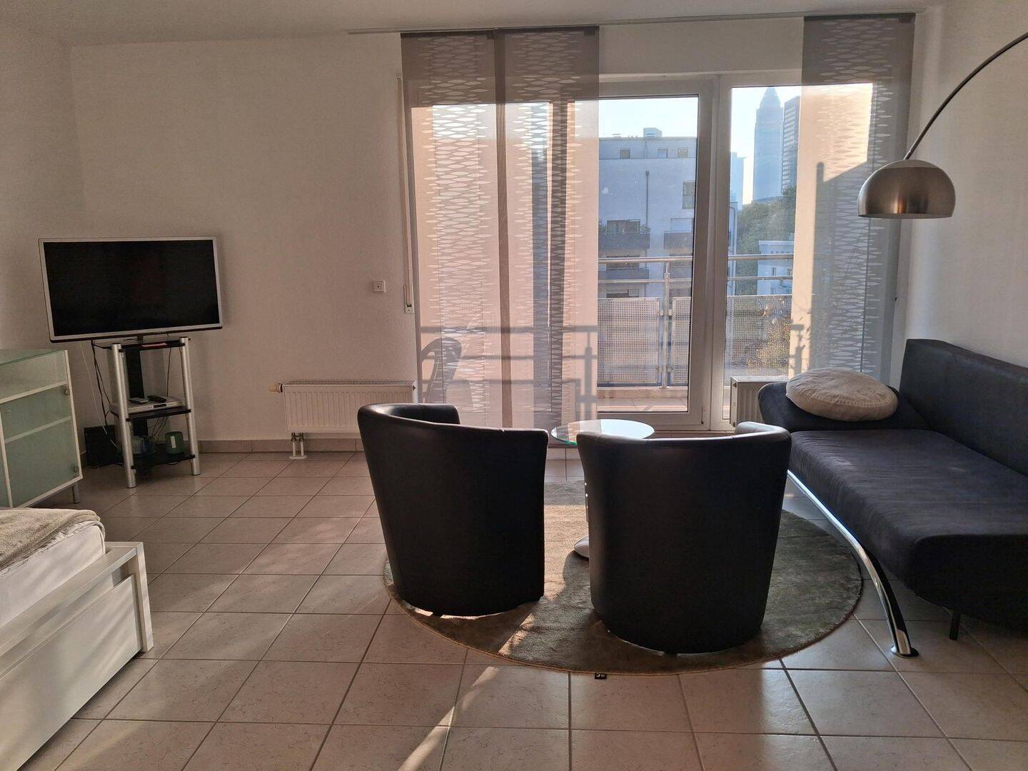 1 ZW möbliert mit Balkon in Bockenheim / City West, 60486 Frankfurt am Main (Bockenheim Gallus Rödelheim Westend-Süd)