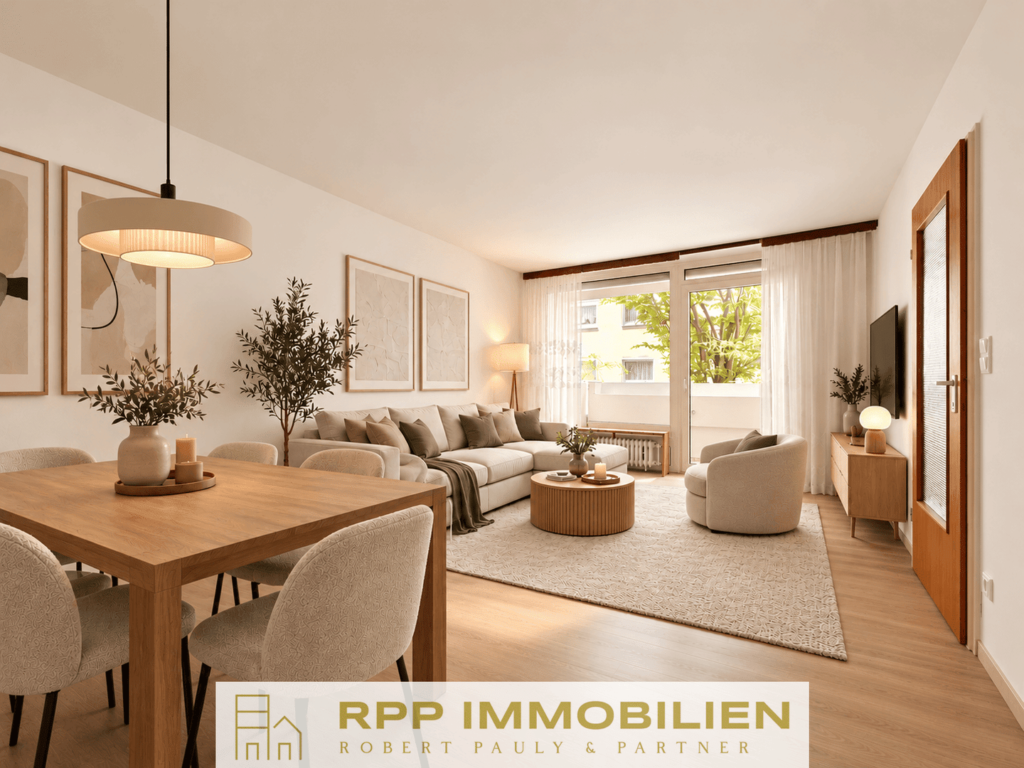 Platz für neue Wohnideen: Sonnige 3,5-Zimmer-Wohnung mit Westloggia in Oberschleißheim, 85764 Oberschleißheim