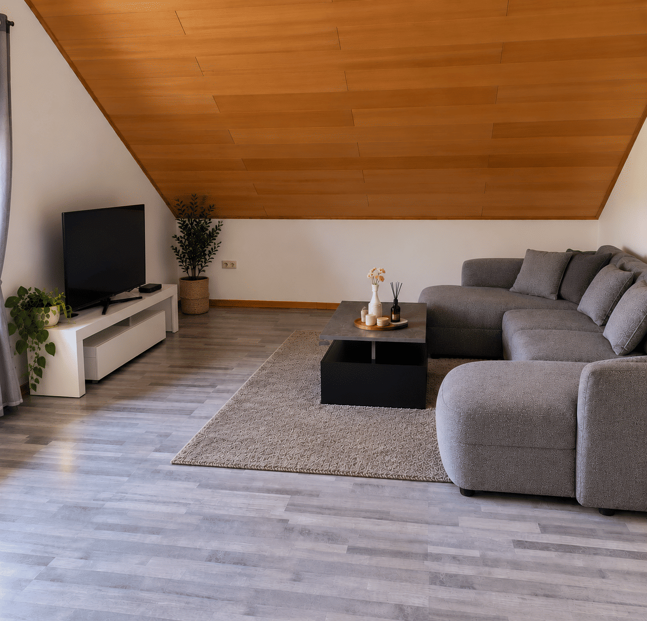 Schöne helle 4 Zimmer Wohnung 128 m2 mit großen Balkon, neue Einbauküche in Harbshausen zu vermieten, 34516 Vöhl