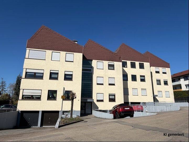 Traumhafter Blick! 1-Zimmer-Dachgeschosswohnung mit Balkon in Leutenbach-Weiler zum Stein, 71397 Leutenbach