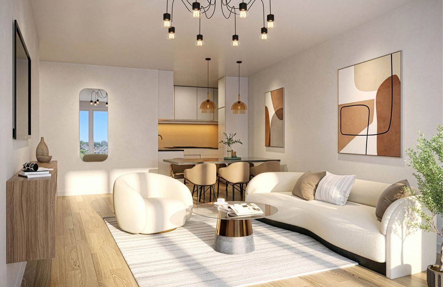 BLOSSOM – moderner, stadtnaher Neubau, 2-Zimmer-Wohnung mit Balkon, 4317 Leipzig (Neustadt-Neuschönefeld Reudnitz-Thonberg Zentrum-Ost)