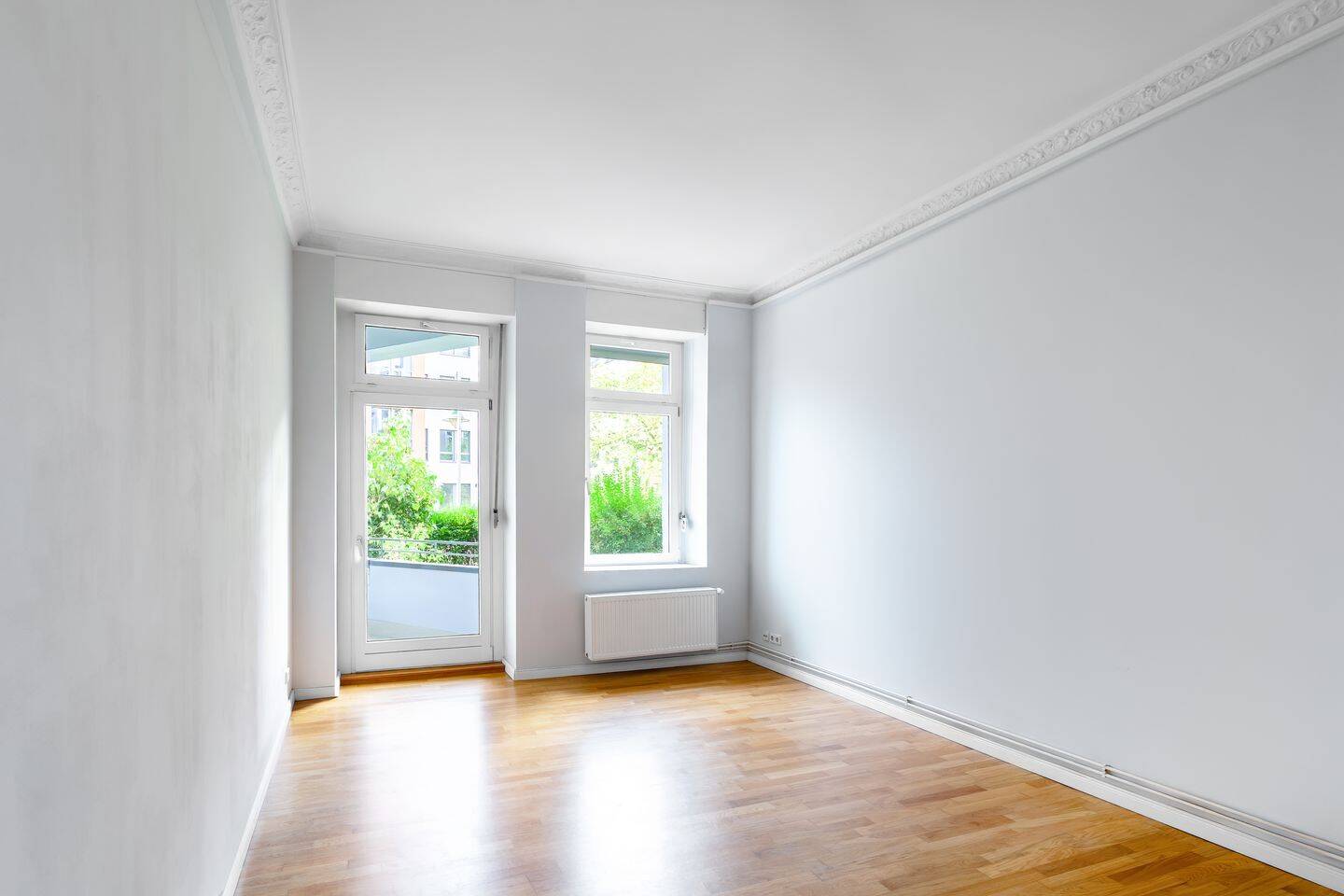 Dielen, Charme und ein Balkon ins Grüne. Euer Charlottenburg für 282.000 € Kaufpreis, 14059 Berlin (Charlottenburg-Wilmersdorf Charlottenburg Westend)