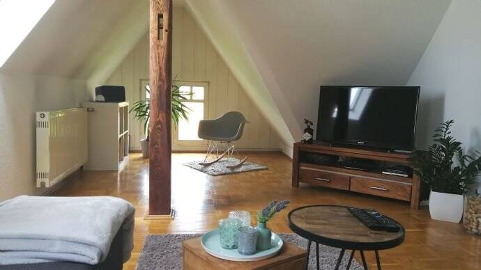 STUDIOWOHNUNG mit Panoramablick über die Dächer von Fulda – Jugendstilvilla Stadtmitte – opt. Stellplatz mit Wallbox – provisionsfrei, 36037 Fulda