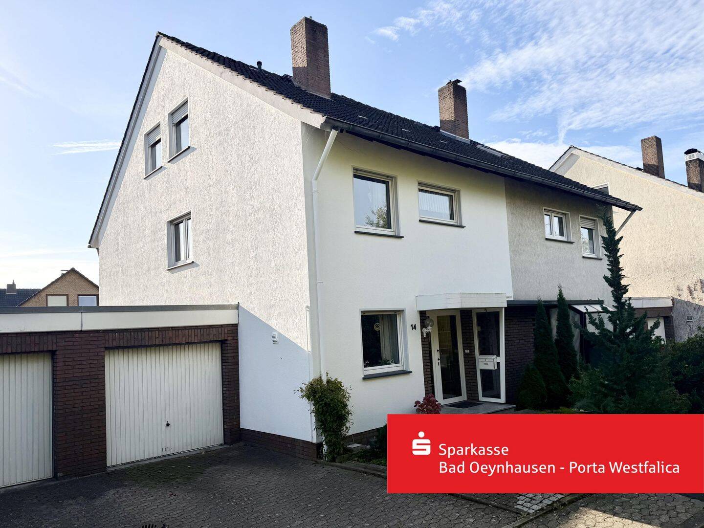 Gepflegte Doppelhaushälfte mit Terrasse und Garten, 32549 Bad Oeynhausen