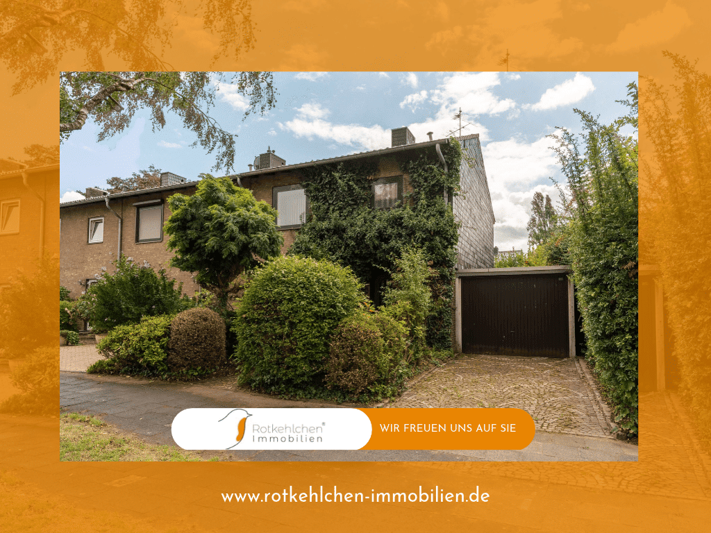 KR – Benrad: Reihenendhaus mit großem Garten, 3 Schlafzimmern und außergewöhnlich viel Stellfläche., 47804 Krefeld