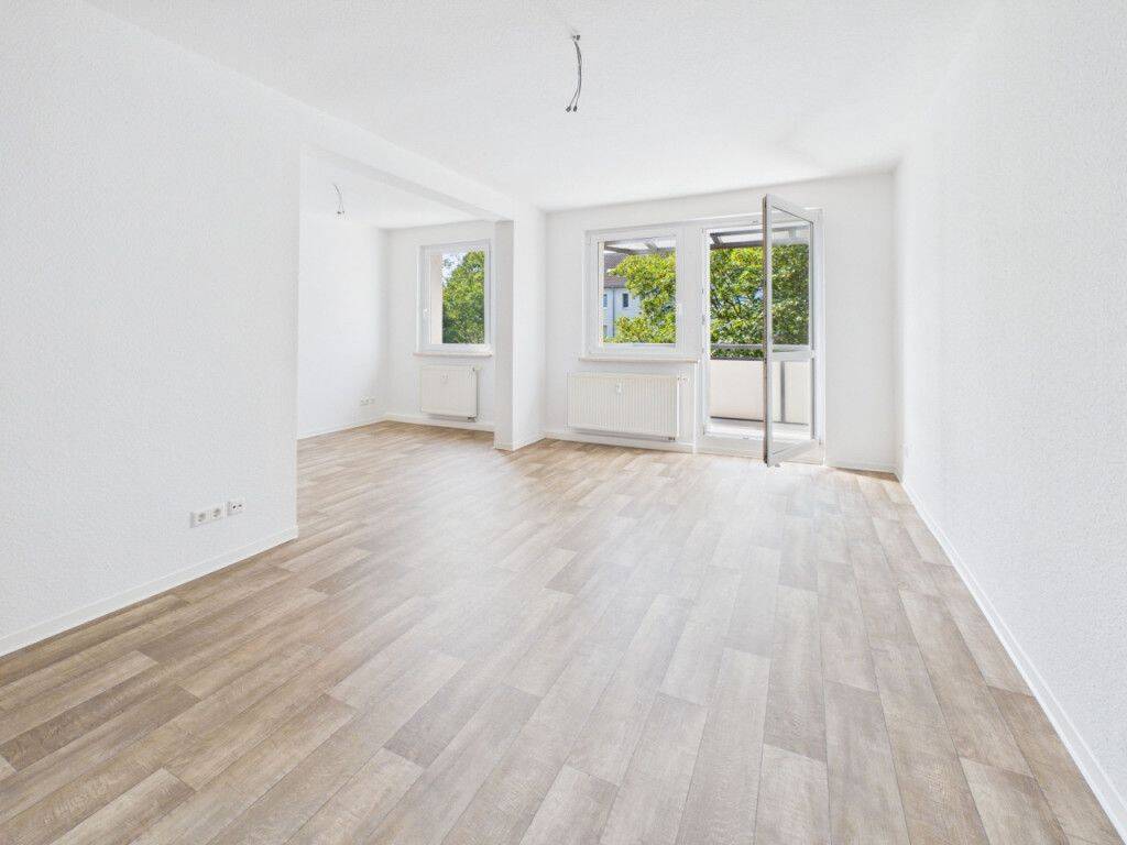 ++ schöne 2-Raum-Wohnung mit Balkon in ruhiger, zentrumsnaher Lage ++, 9130 Chemnitz (Hilbersdorf Sonnenberg Yorckgebiet Zentrum)