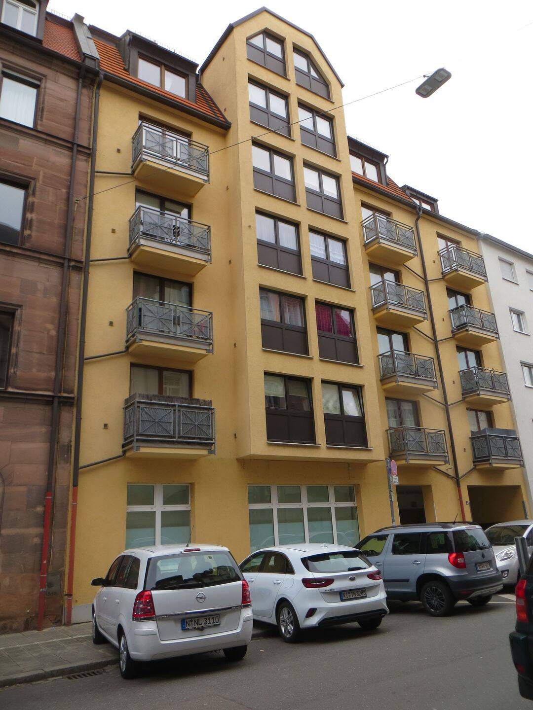 1 Zimmerwohnung mit Balkon an der U-Bahn Friedrich-Ebert-Platz, 90419 Nürnberg (Kleinweidenmühle Sankt Johannis)
