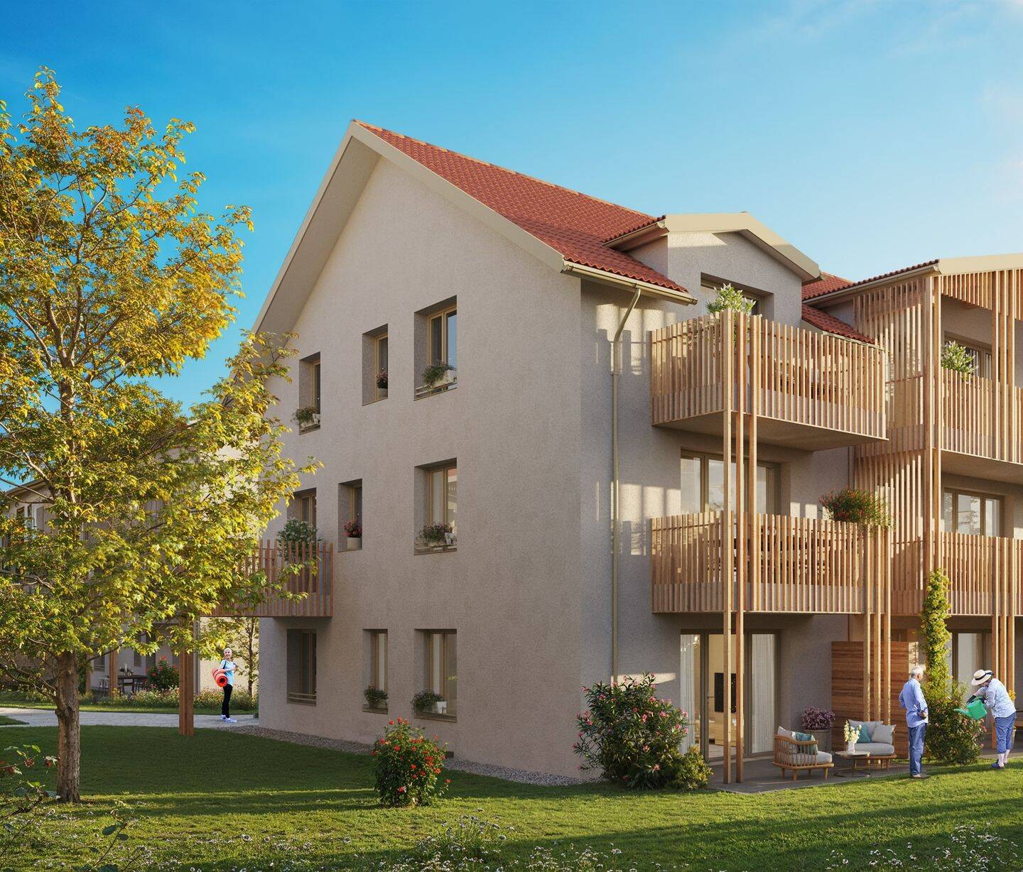 Wohnen am Park – Haus 1: Komfortables und nachhaltiges Wohnen für alle Generationen, 83109 Großkarolinenfeld