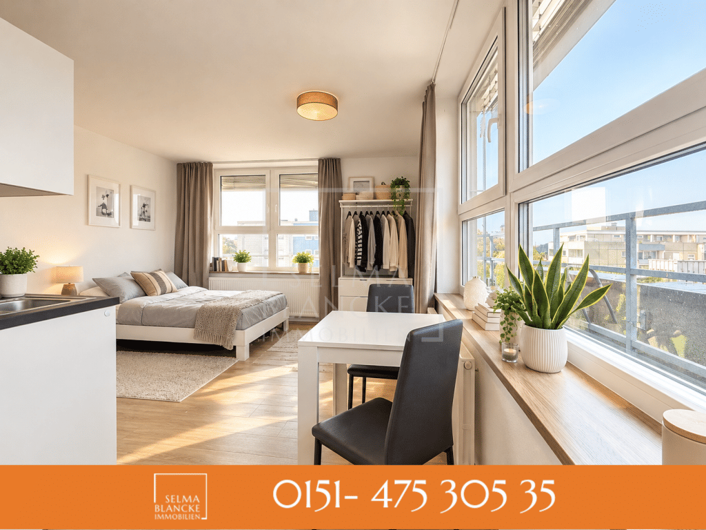 Süßes Apartment mit EBK – ca. 26 m², nähe Fußgängerzone, Bezugsfrei ab 01.12.2026, 95444 Bayreuth (Altstadt City Gartenstadt Kreuzstein Neue Heimat)
