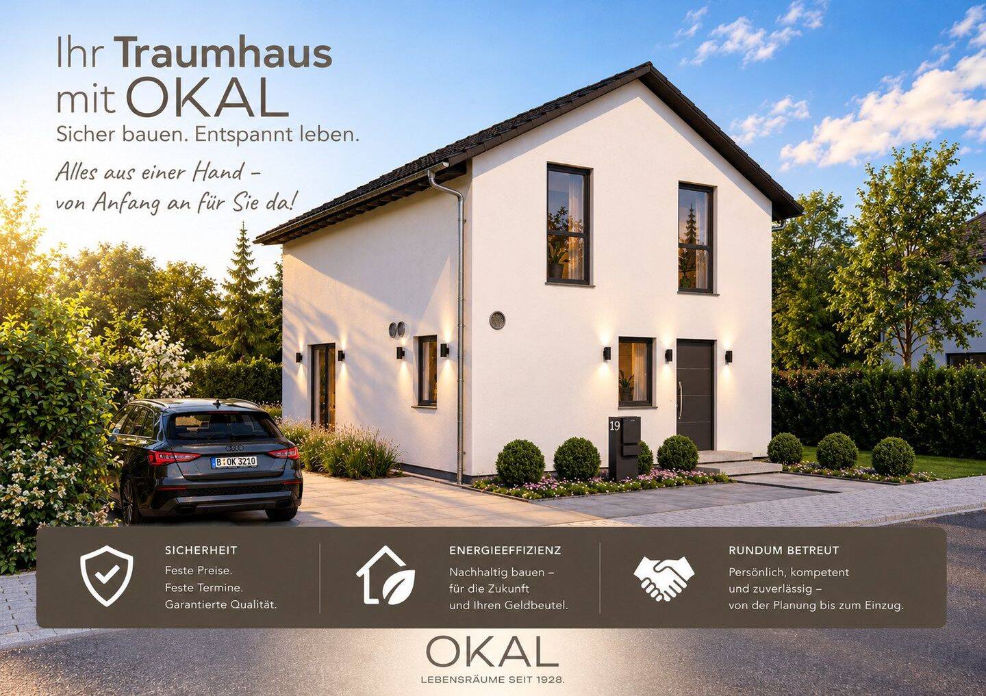 OKAL – Großzügig geplant, perfekt umgesetzt in Krefeld inkl. Grundstück, 47829 Krefeld (Gartenstadt Uerdingen)