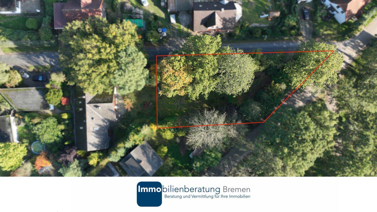 Attraktives Eckgrundstück in ruhiger Lage von Hüttenbusch, 27726 Worpswede