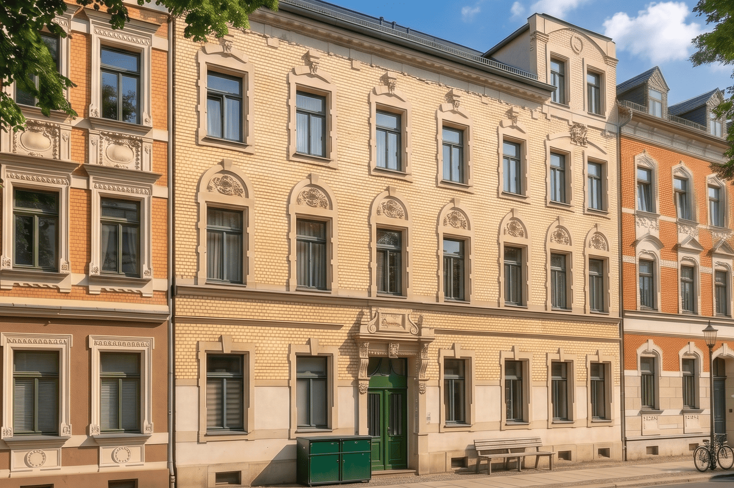 Zentral gelegene 2,5-Zimmer-Wohnung im Chemnitzer Lutherviertel mit Balkon, 9126 Chemnitz (Altchemnitz Bernsdorf Gablenz Lutherviertel Sonnenberg)