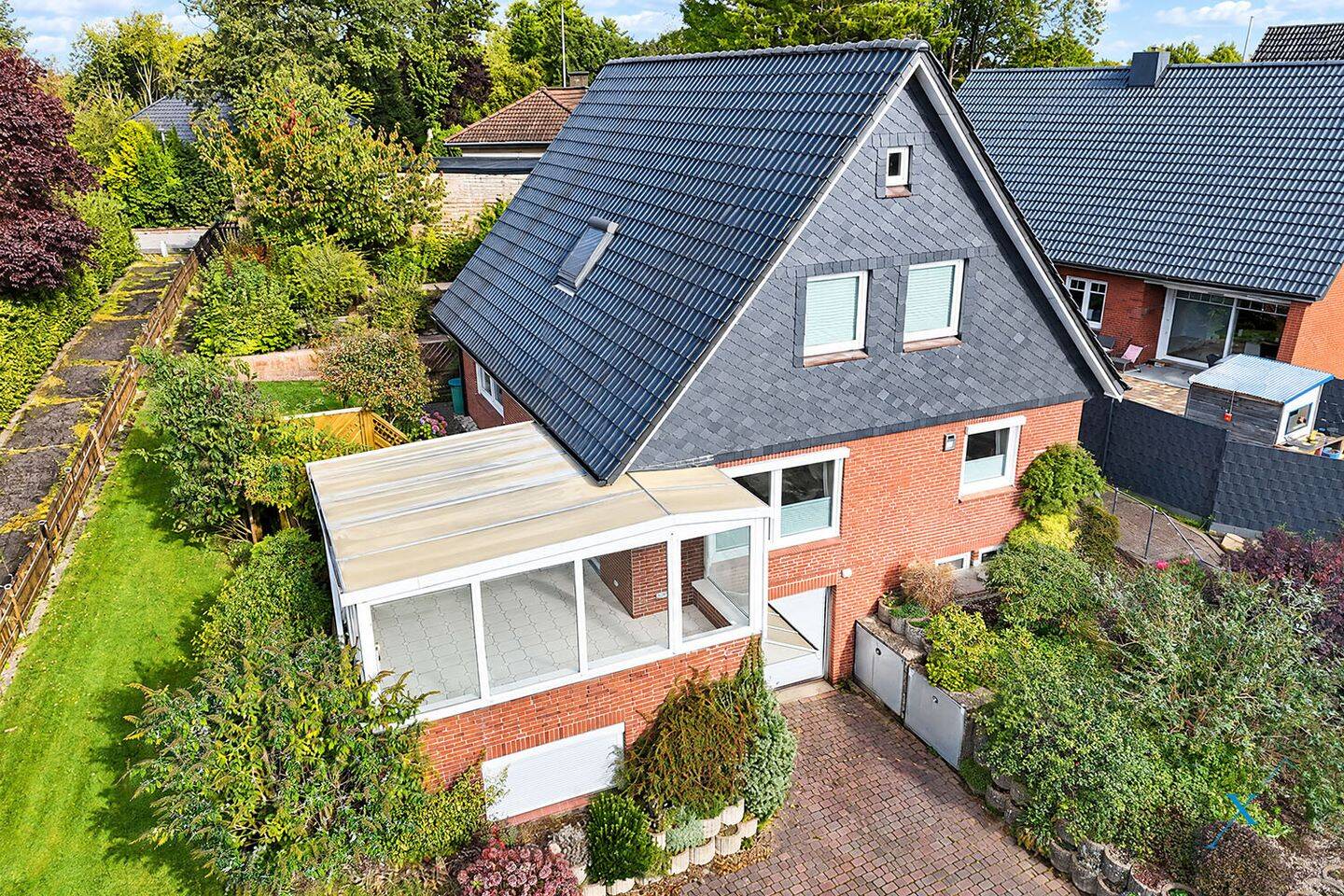 PROVISIONSFREI | Vielseitiges Einfamilienhaus mit Wintergarten und Garage in Flensburg-Sandberg, 24943 Flensburg (Engelsby Fruerlund Jürgensby Sandberg Tarup)
