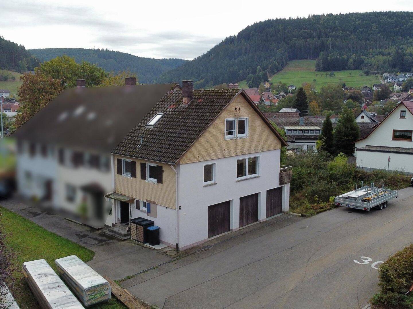 Reihenendhaus mit Garten, Balkon und individuellem Ausbaupotenzial, 72270 Baiersbronn