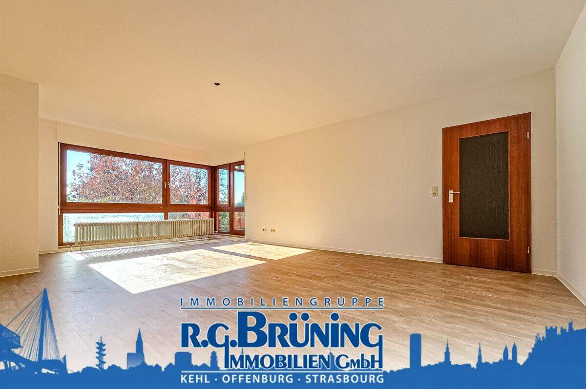 3-Zimmerwohnung mit Blick auf den Rosengarten von Kehl, 77694 Kehl