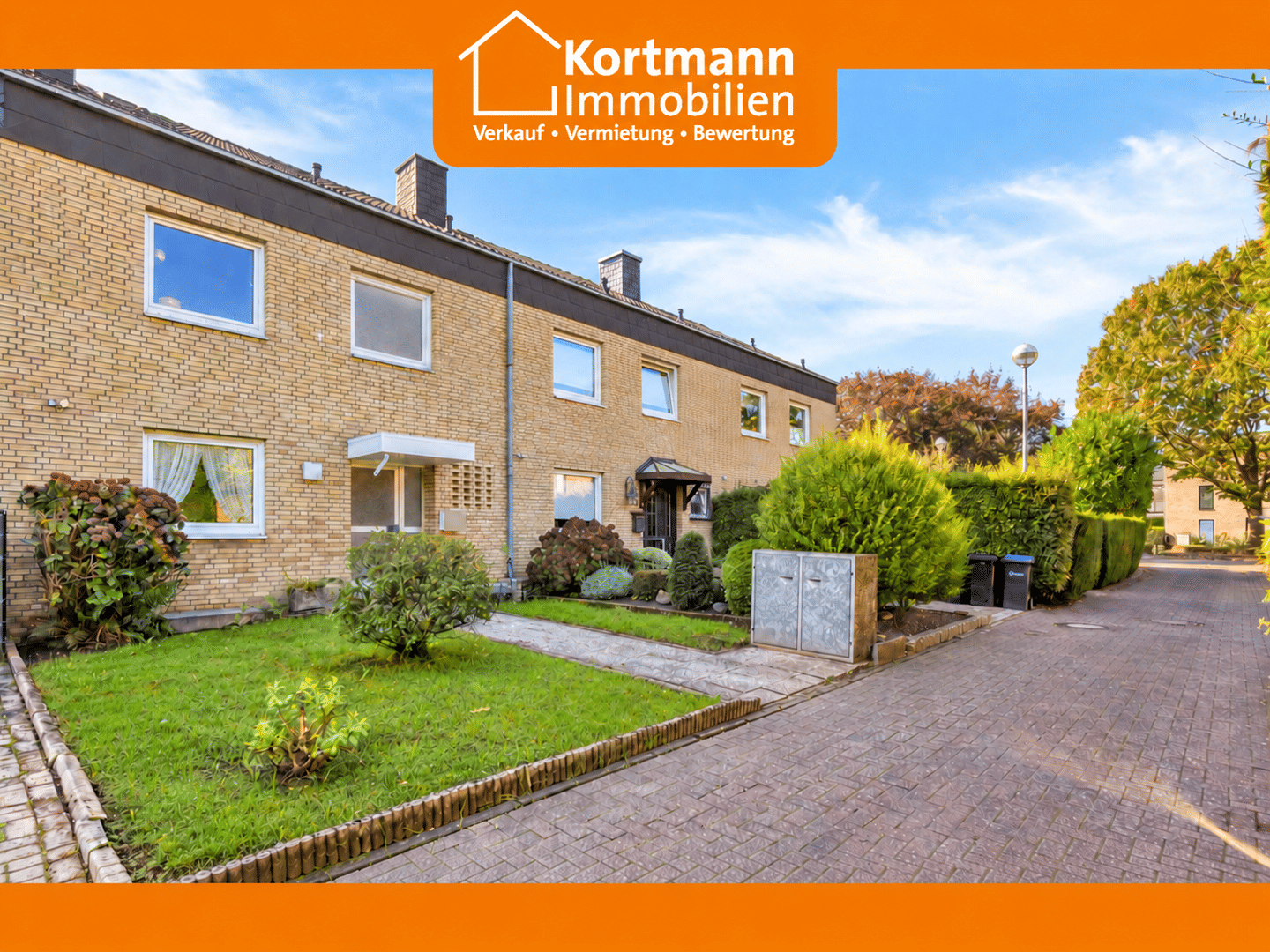 Sonniges Reihenhaus mit Garten und Garage im beliebten Montargisviertel, 48268 Greven