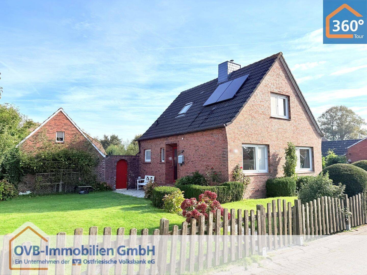 Einfamilienhaus mit Garage und schönem Garten im Herzen von Visquard, 26736 Krummhörn