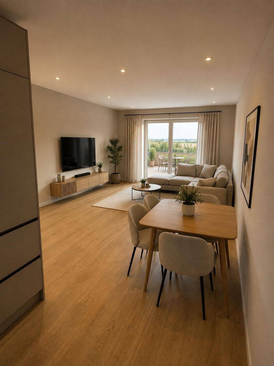 Erstbezug 2027: Moderne 2-Zi.-Neubauwohnung mit Terrasse, Garten & Weitblick in Sammenheim, 91723 Dittenheim