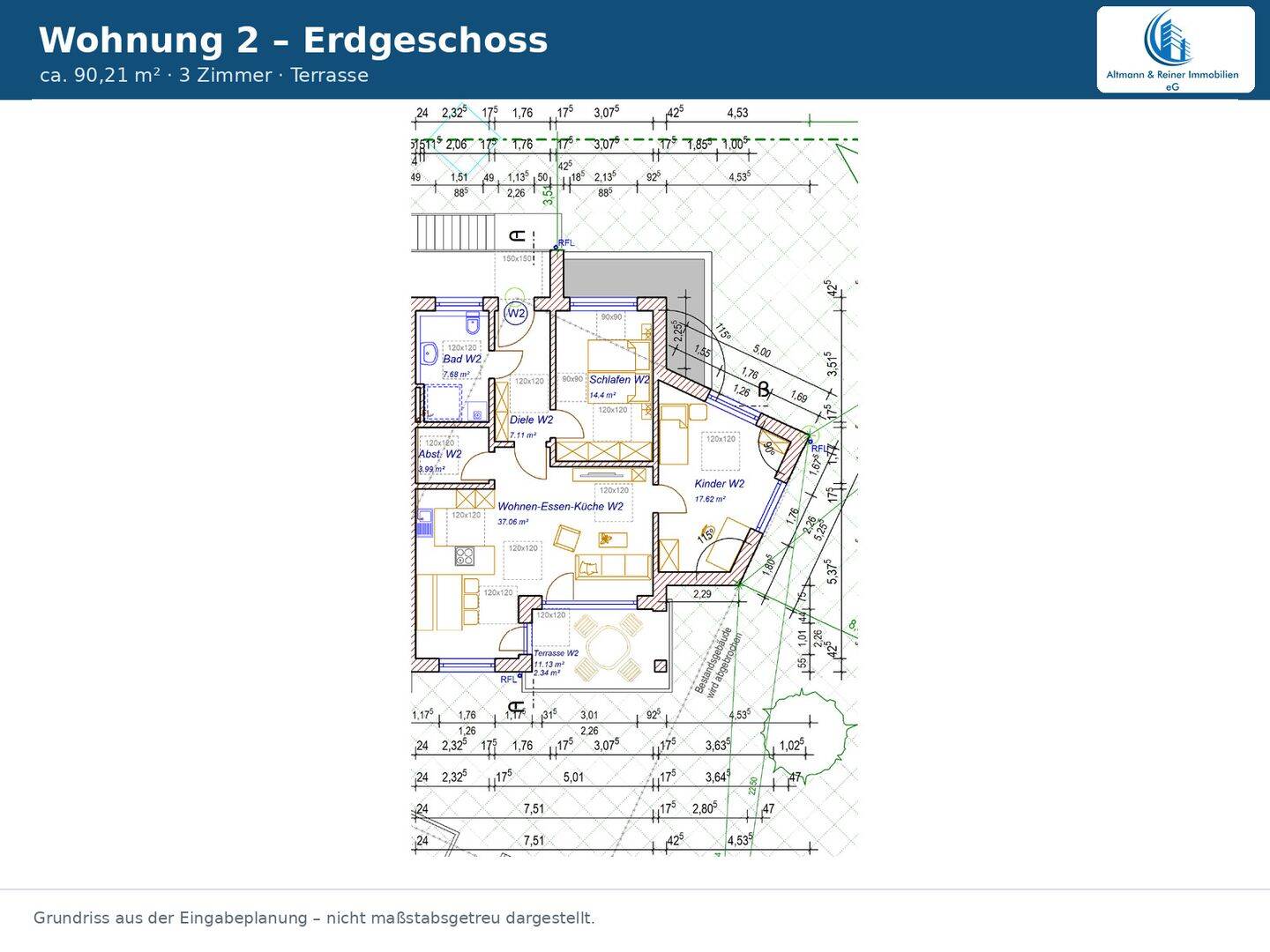 Erstbezug: Großzügige 3-Zimmer-Neubauwohnung mit Terrasse, 92263 Ebermannsdorf
