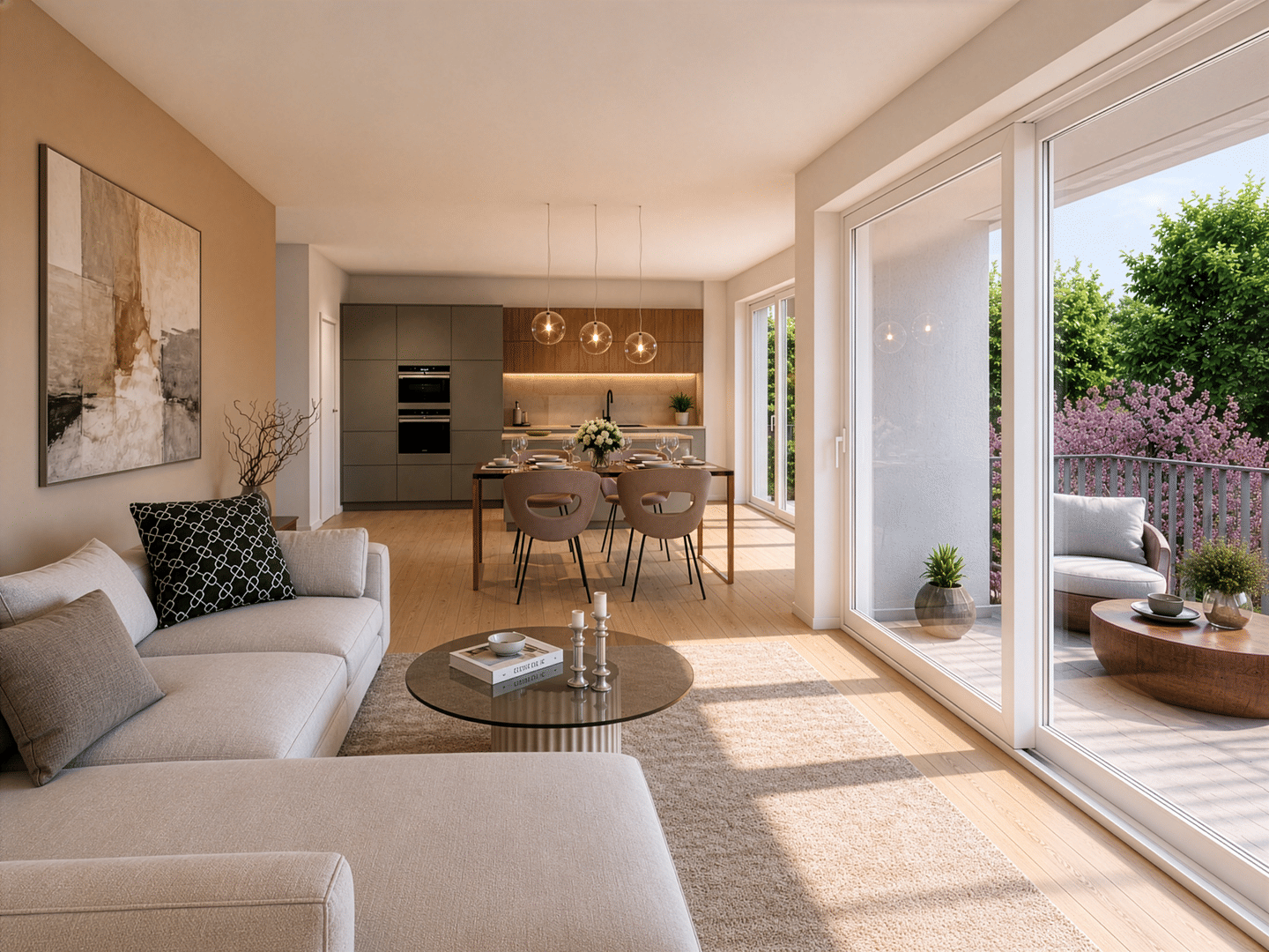 Hochwertige 4-Zi. Wohnung mit Südbalkon in Lindau Bad-Schachen, 88131 Lindau (Bodensee)