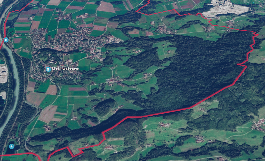 Baugrundstück in ruhigem Wohngebiet in Neubeuern, 83115 Neubeuern