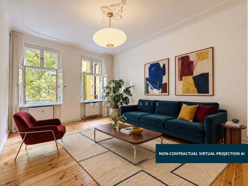Altbaucharme trifft frischen Glanz – Helle 2-Zimmer-Wohnung mit Aufzug in Charlottenburg!, 10627 Berlin (Charlottenburg-Wilmersdorf Charlottenburg)