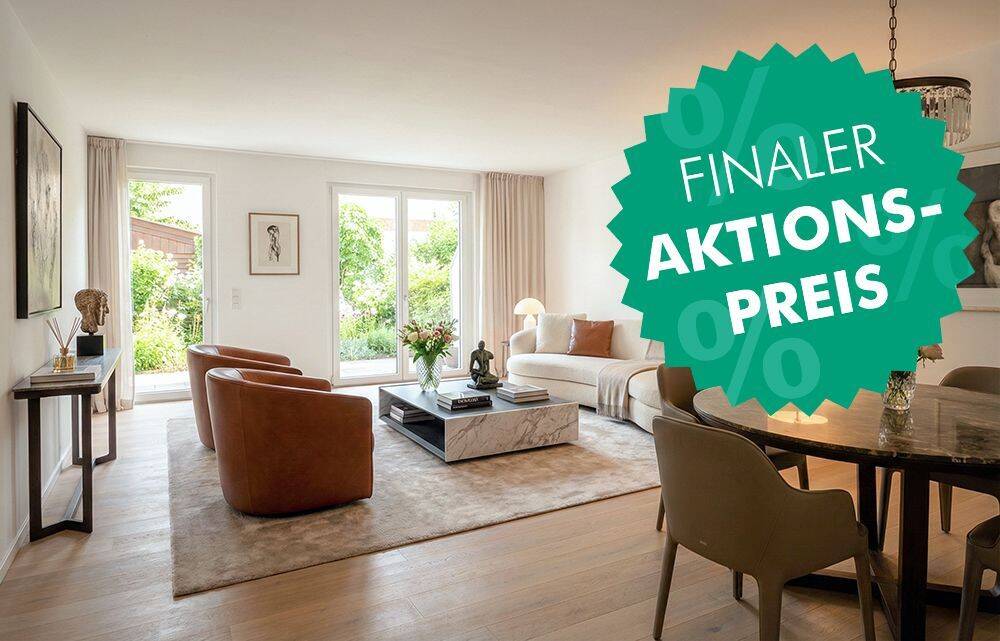 Jetzt mit Preisvorteil: großzügige 4,5-Zimmer-Gartenwohnung, 81545 München (Untergiesing-Harlaching)