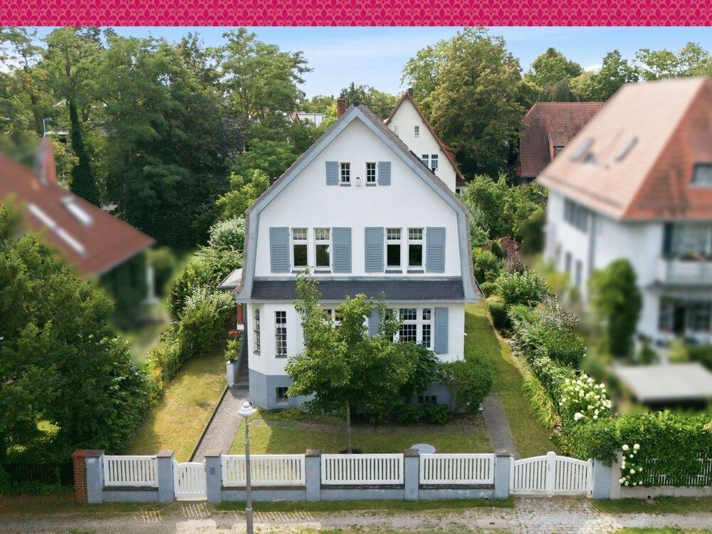EINFAMILIENHAUS: GEPFLEGTER ALTBAU IN ZEHLENDORF SUCHT NEUE FAMILIE, 14165 Berlin (Steglitz-Zehlendorf Zehlendorf)