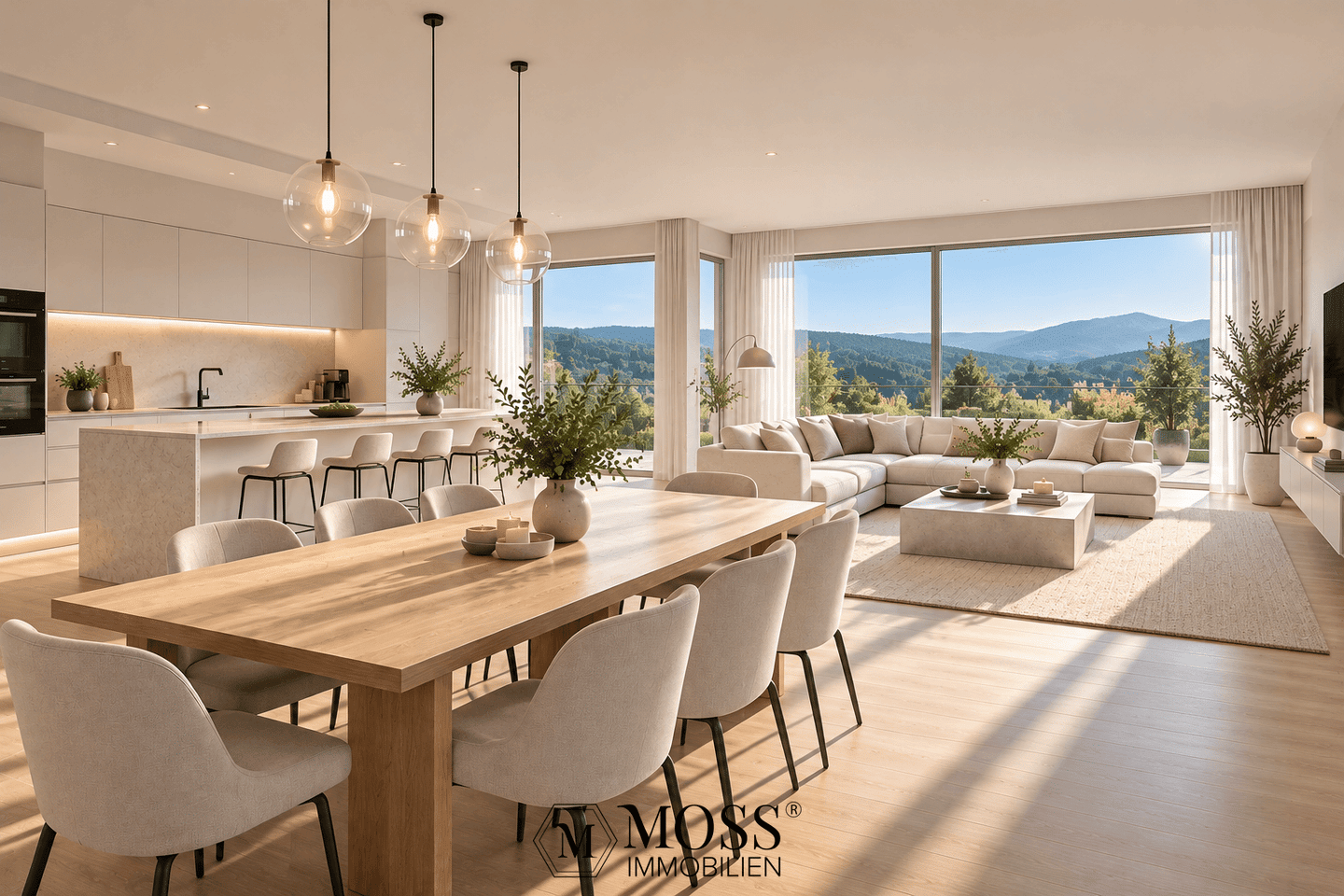 Terrassen-Residenz mit Schönbergblick – Paradies über den Dächern St. Georgens große Outdoorfläche, 79111 Freiburg im Breisgau