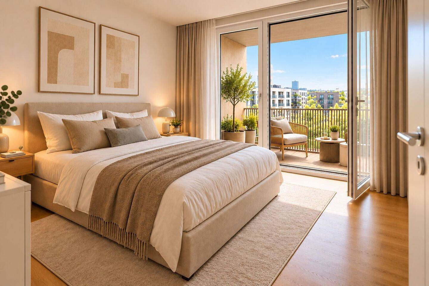 Modern wohnen in Offenbach – 2 Zimmer mit Loggia zum Innenhof, 63067 Offenbach am Main (Kaiserlei Offenbach am Main)