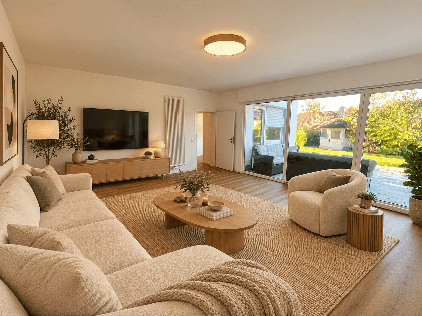 Traumhaft Wohnen in Fulda-Aschenberg – kernsanierte 3-Zimmer-Wohnung mit Garten & Sonnenterrasse!, 36039 Fulda