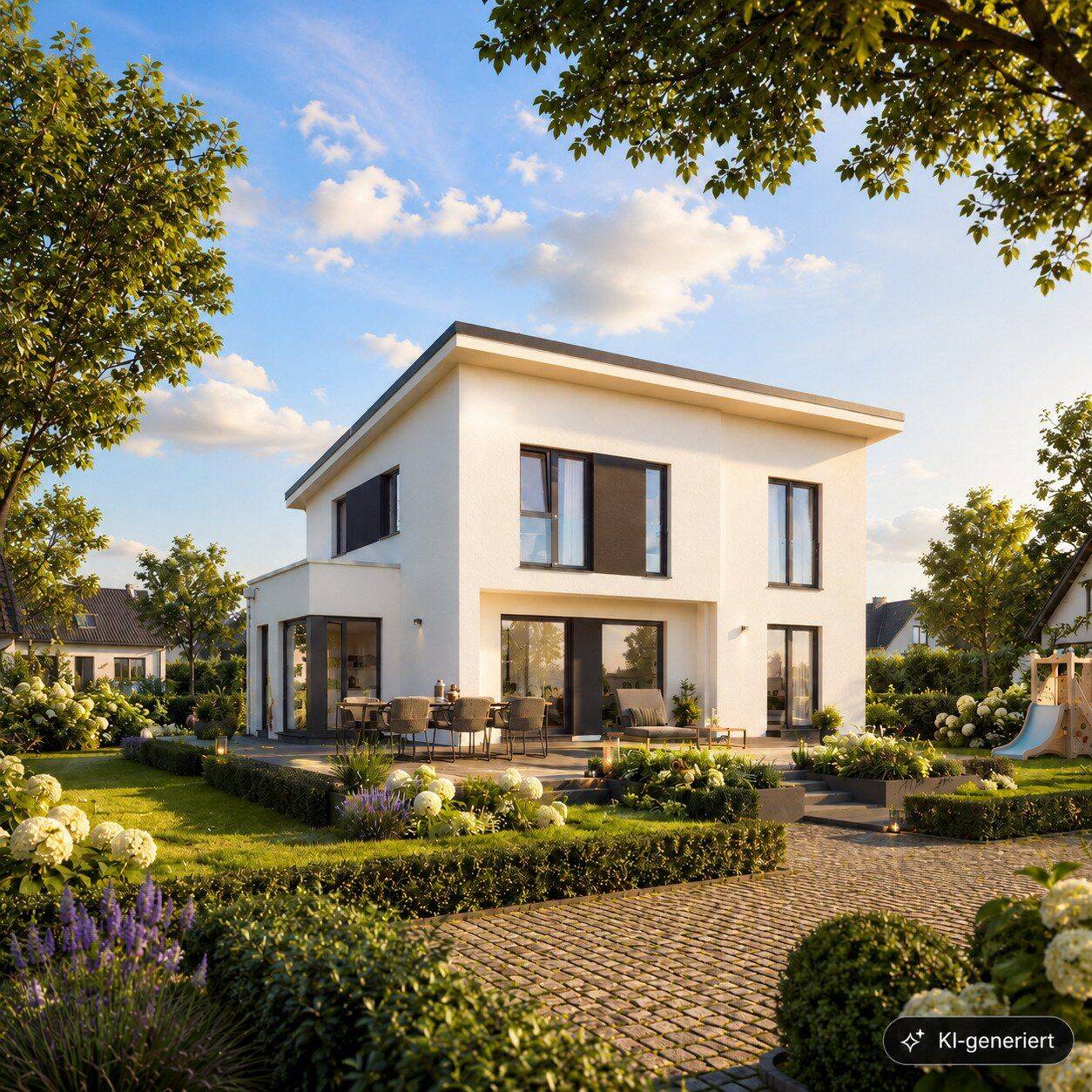 Bauprojekt inkl. Grundstück – KfW 40 QNG Traumhaus mit modernem Pultdach im schönen Essen Werden, 45239 Essen (Bredeney Fischlaken Heidhausen Schuir Werden)