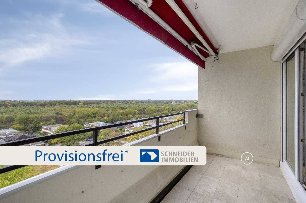 Helle 3-Zimmer-Eigentumswohnung mit Fernblick ins Grüne in Ratingen-West, 40880 Ratingen