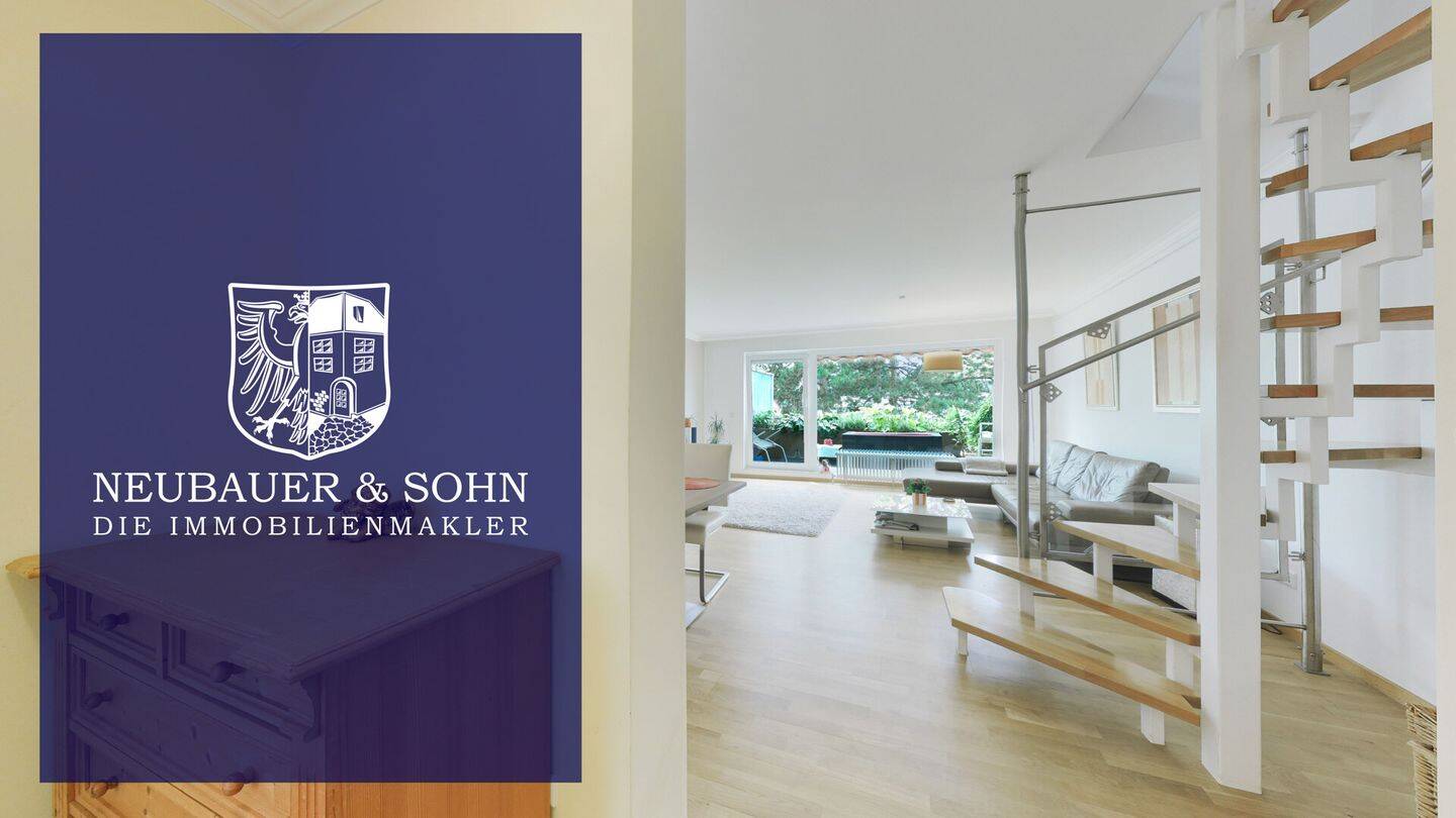 Maisonettewohnung, 3 Zimmer,
mit begrünter Terrasse, 60431 Frankfurt am Main