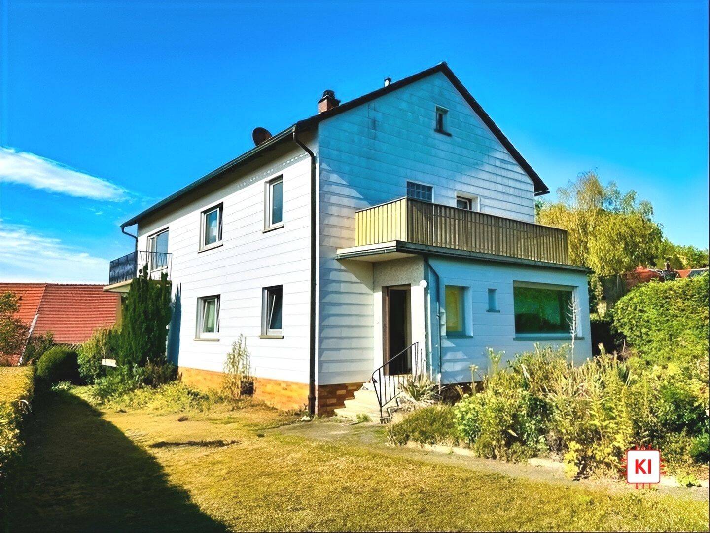 Ihr neues Zuhause mit Doppelgarage auf einem über 2.000m² großen Grundstück in Top-Lage am grünen Stadtrand!, 97486 Königsberg i. Bay.