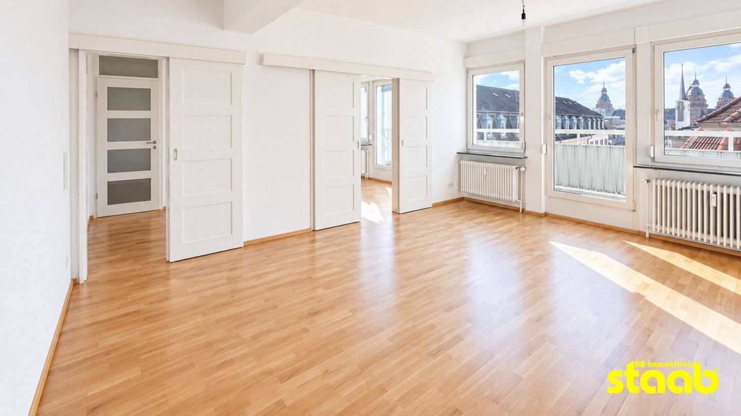 EINZIGARTIG WOHNEN MIT ATEMBERAUBENDEN SCHLOSSBLICK – DIREKTE CITY-LAGE!, 63739 Aschaffenburg (Innenstadt Österreicher Kolonie)