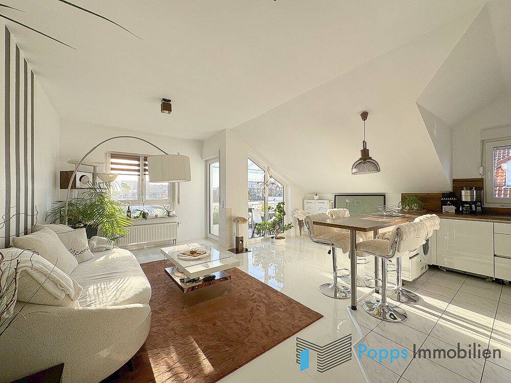 Moderne 3-Zimmer-Wohnung mit Balkon in Flörsheim, 65439 Flörsheim am Main