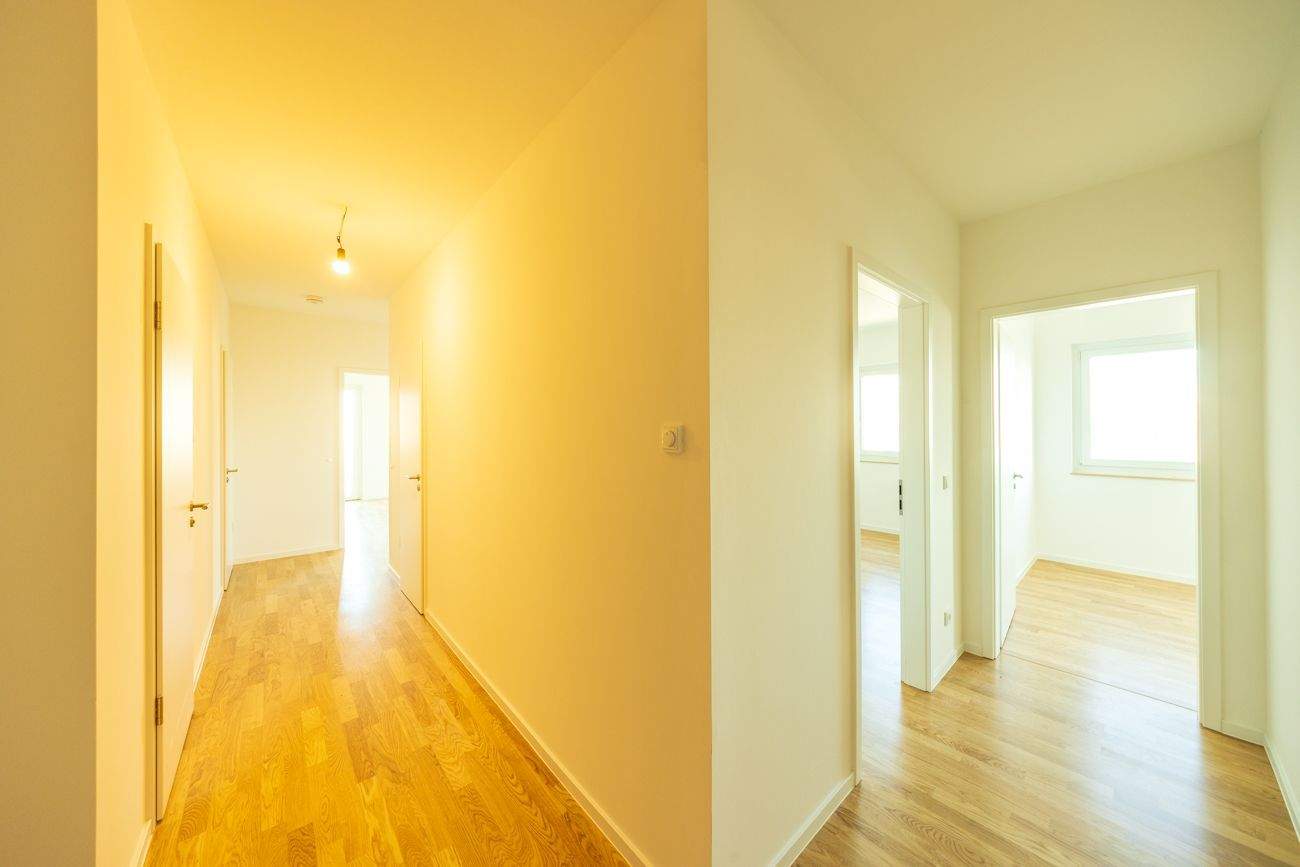 Glücklich wohnen auf 104m²! Neubauwohnung mit 4 Zimmern inklusive großem Balkon – Leipzig – Vorschaubild 3