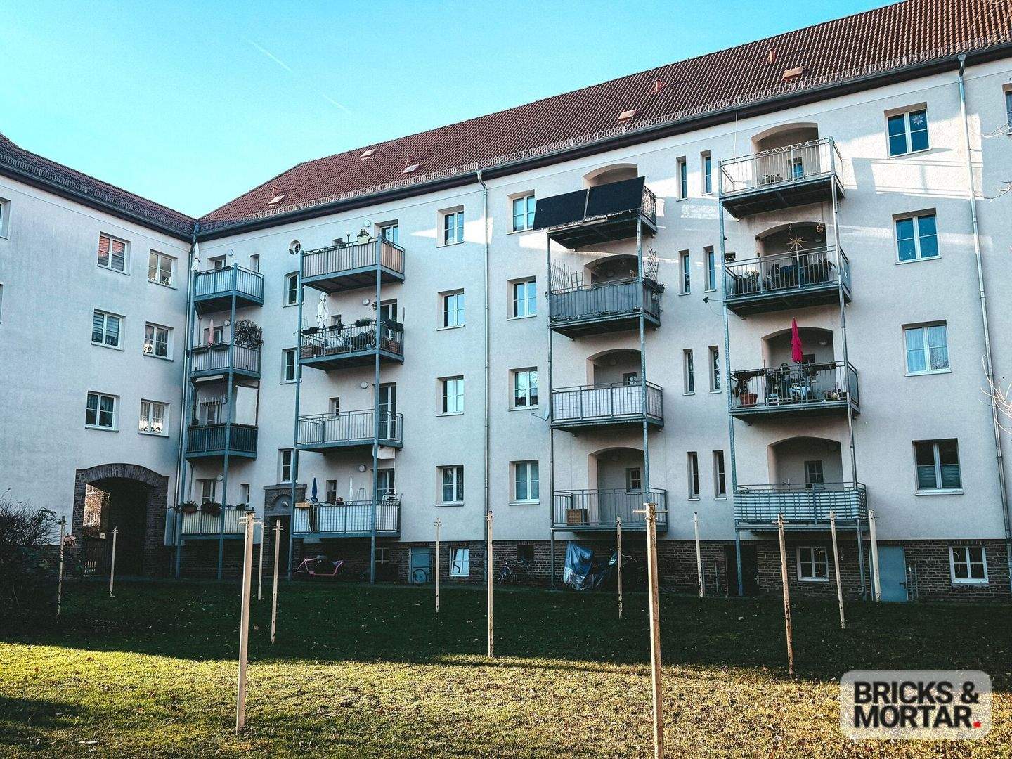 Denkmalgeschützte 3-Zimmer-Wohnung mit idyllischem Hinterhof – Leipzig – Vorschaubild 4