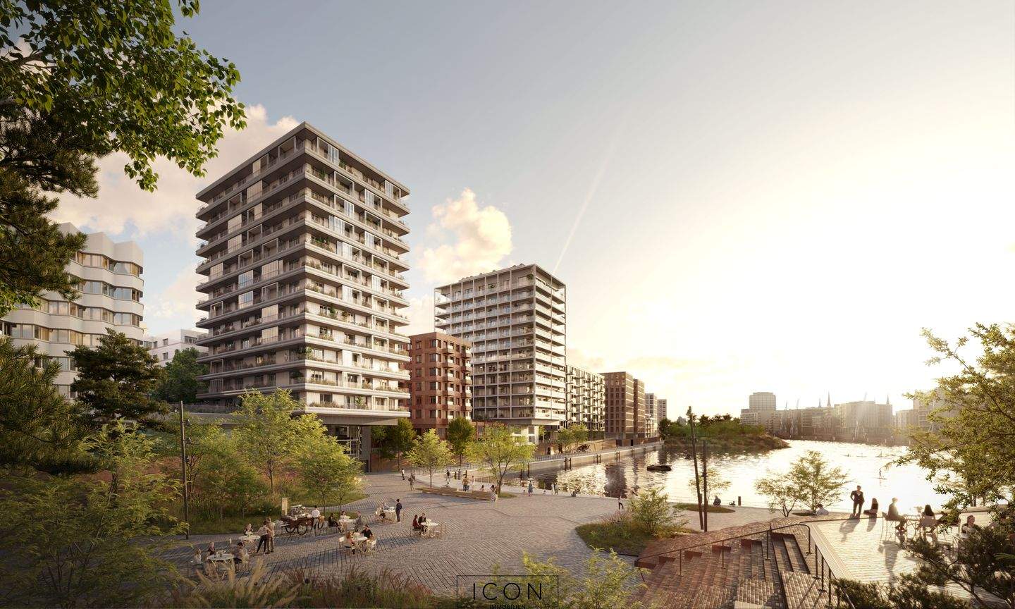 Elbblick deluxe: 4 Zimmer mit Blick auf Elbtower & Elbphilharmonie – 20457 Hamburg – Vorschaubild 3