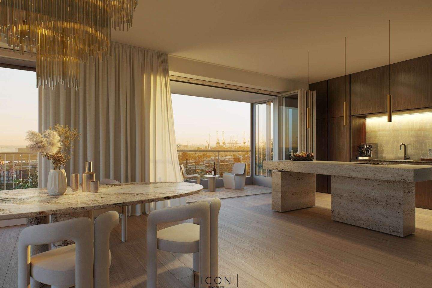 Geheimtipp HafenCity: 3 Zimmer im 11. OG mit Elb- & Stadtblick – 20457 Hamburg – Vorschaubild 3
