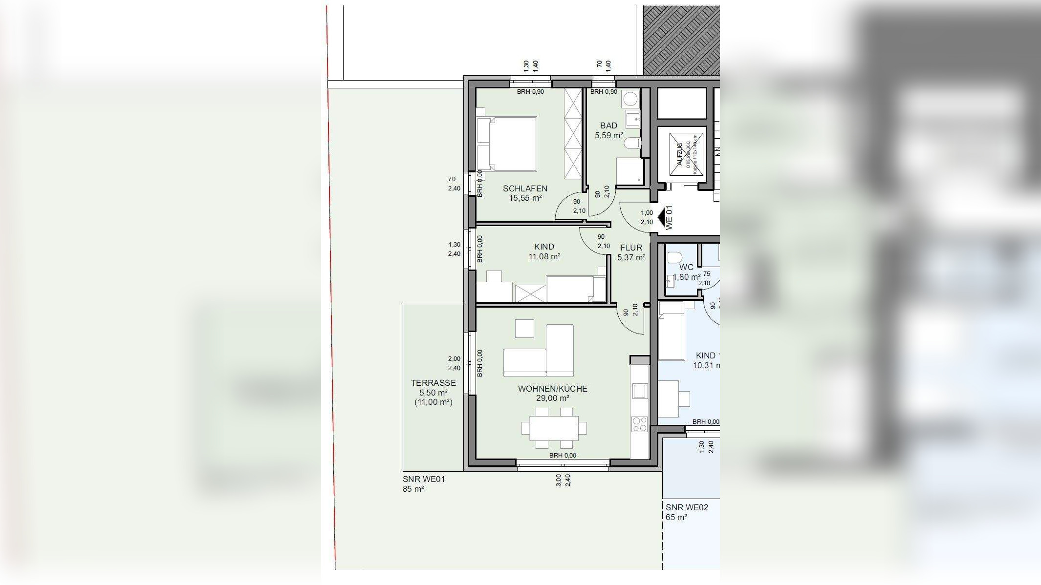 Wohnen mit Weitblick-  3 Zimmer Wohnung EG – 1129 Dresden – Vorschaubild 6