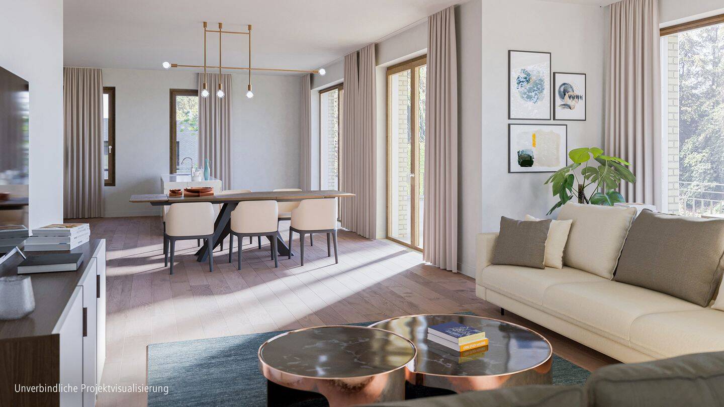 Barrierefreier Luxus mit 3 Balkonen und verschiedenen Sichtachsen – 45133 Essen – Vorschaubild 4